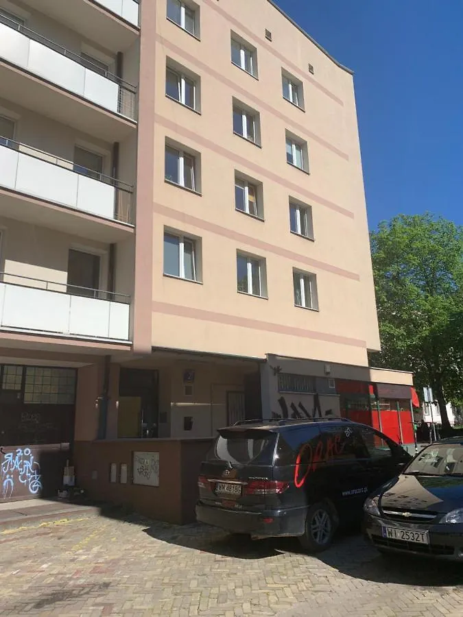 Perfect Location Two Bedrooms With Balkony Warsaw Apartment